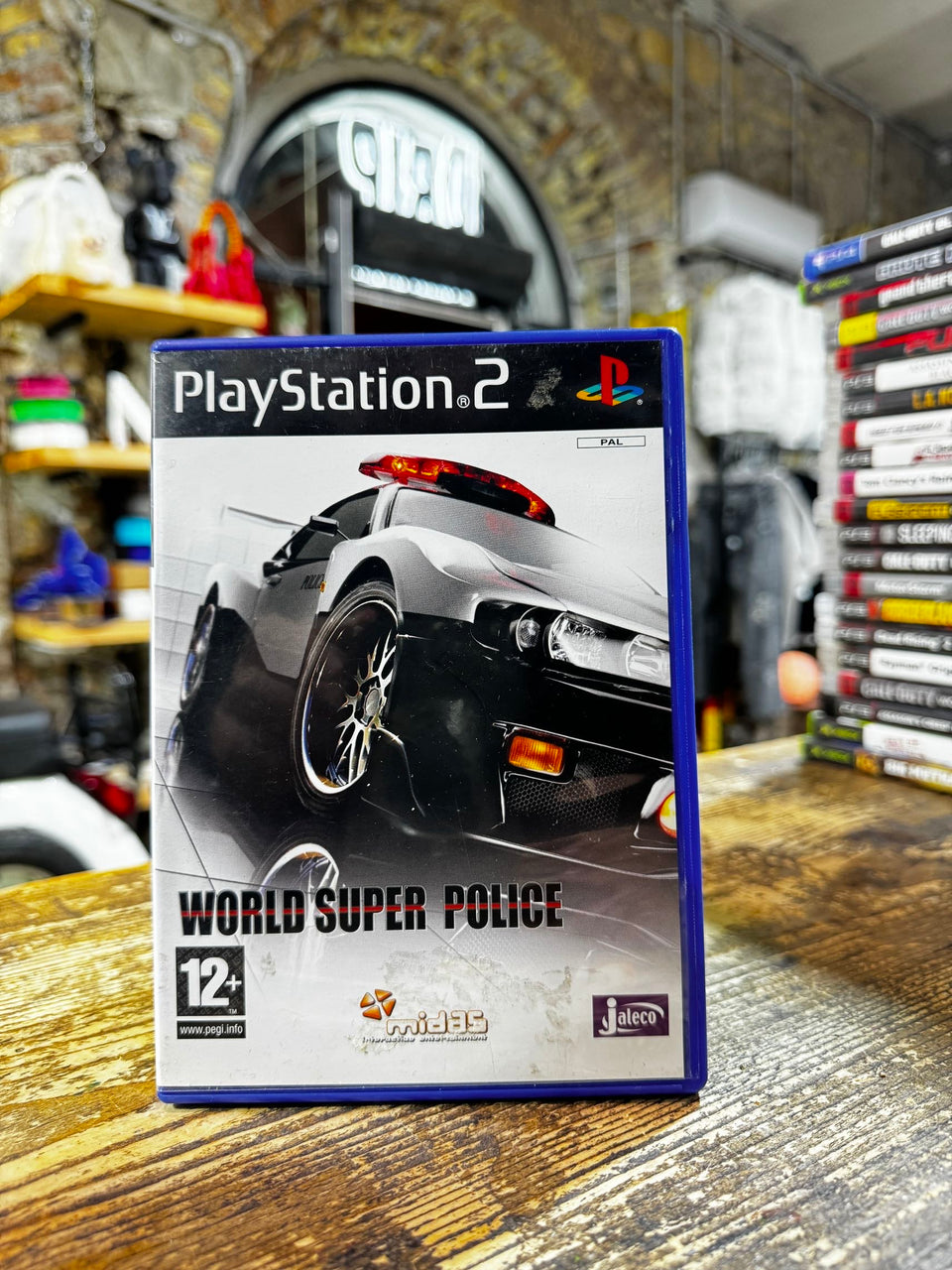 world super police ps2 Playstation 2 pal cib
