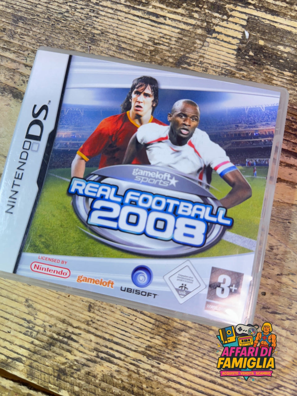 Gioco nintendo ds real football 2008