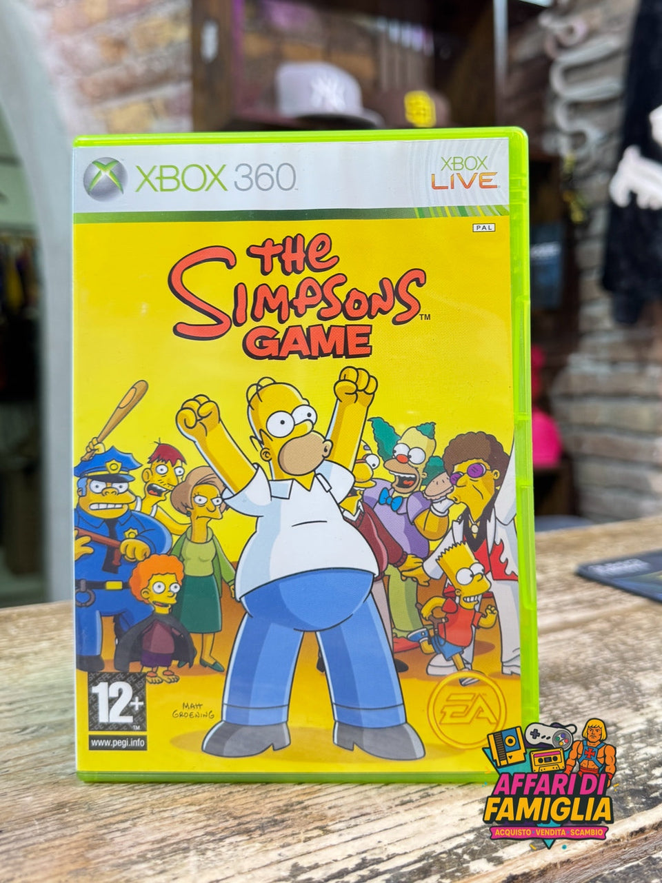 the simpsons game – Xbox 360 (PAL)