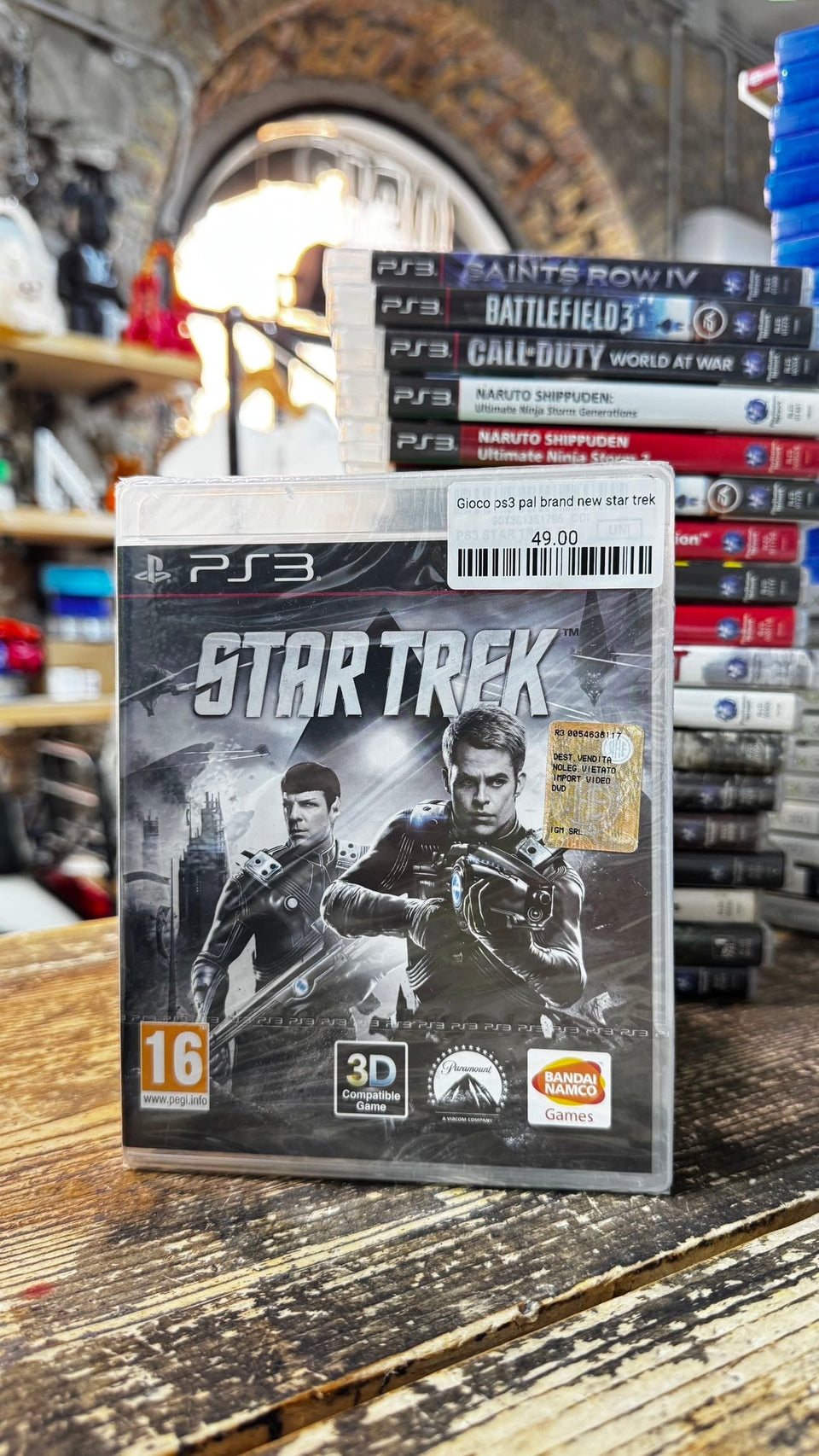 Star trek Playstation 3 ps3 pal nuovo