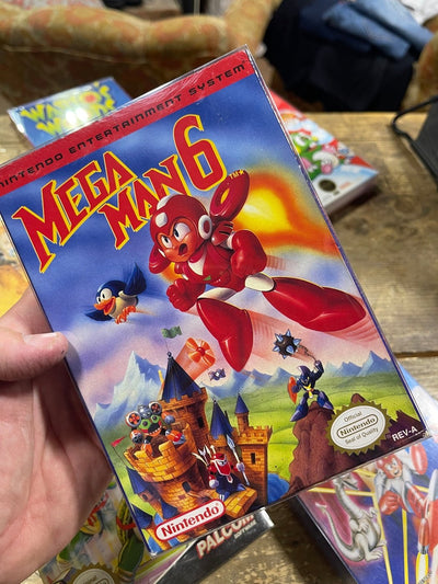 Gioco nintendo nes Mega Man 6 Retrogame BAD PEOPLE