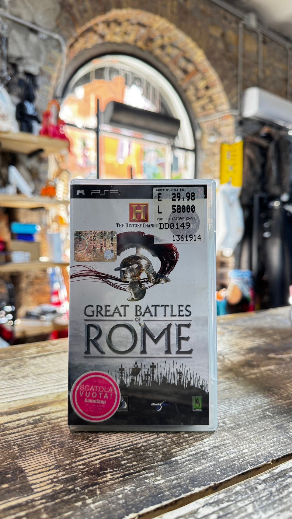 Great battle of rome sony psp pal