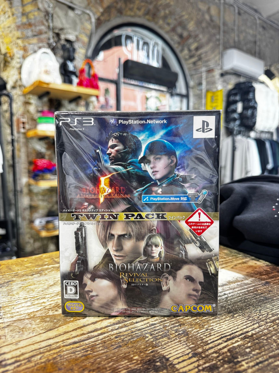Biohazard 5 Alternative e revival selection twin pack ps3 sony Playstation 3 jap cib