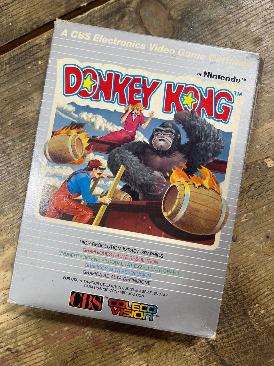 Videogioco Colecovision Donkey Kong CIB