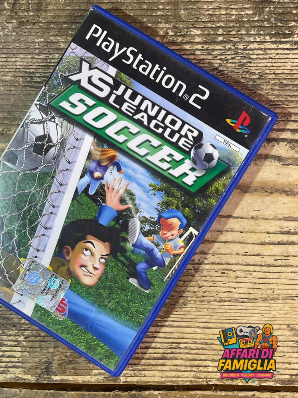 xs junior league soccer playstation 2 ps2 pal
