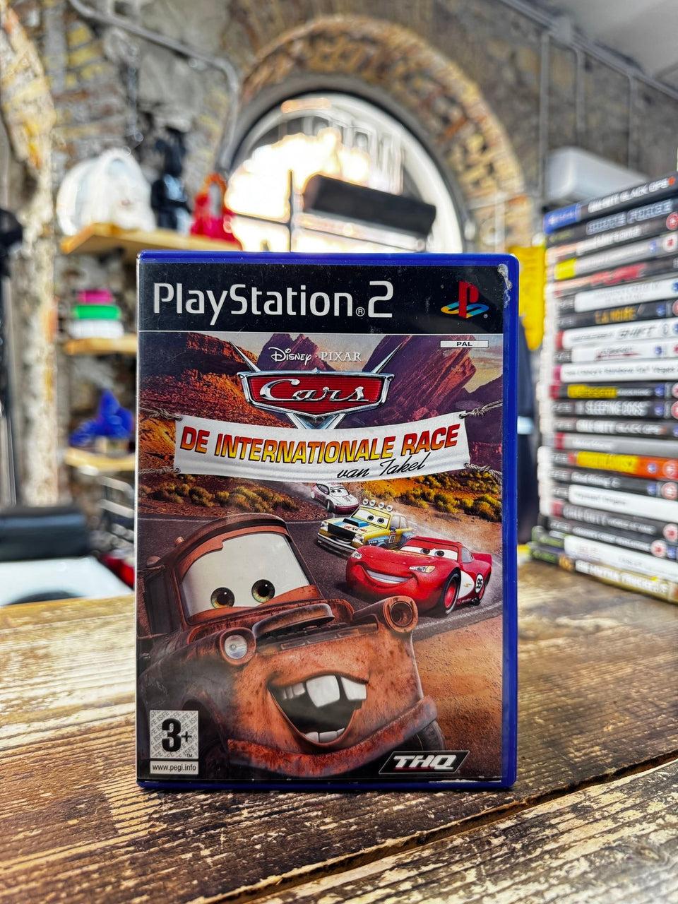 disney pixar cars international race ps2 Playstation 2 pal no insert