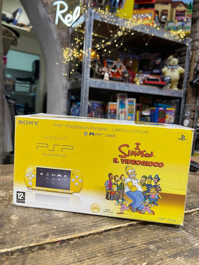 Console sony psp simpson limited edition cib Retrogame BAD PEOPLE