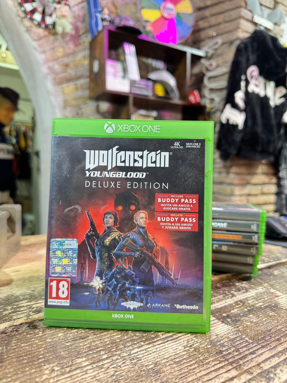 wolfenstein deluxe edition – Xbox One (PAL)