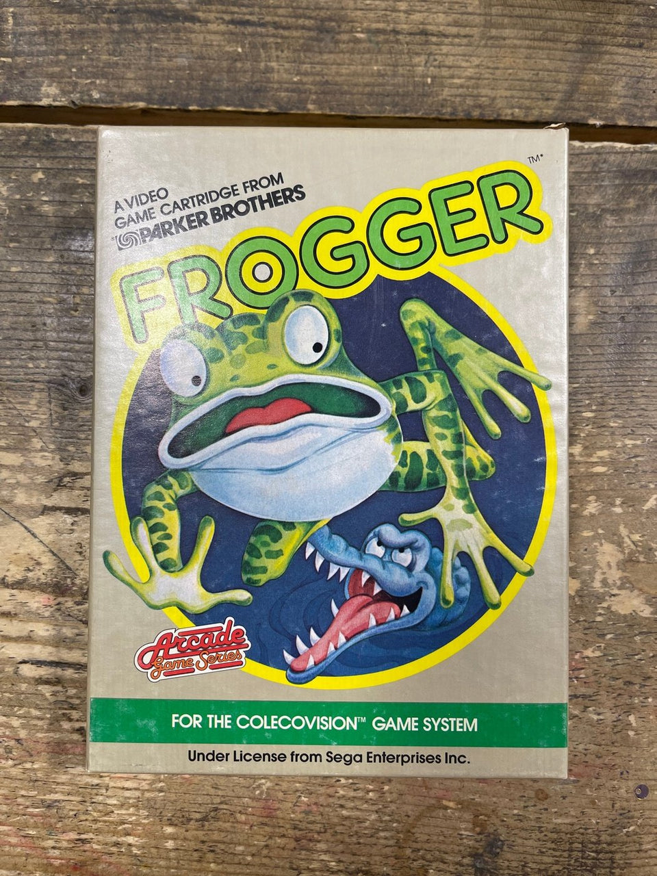Videogioco Colecovision Frogger CIB
