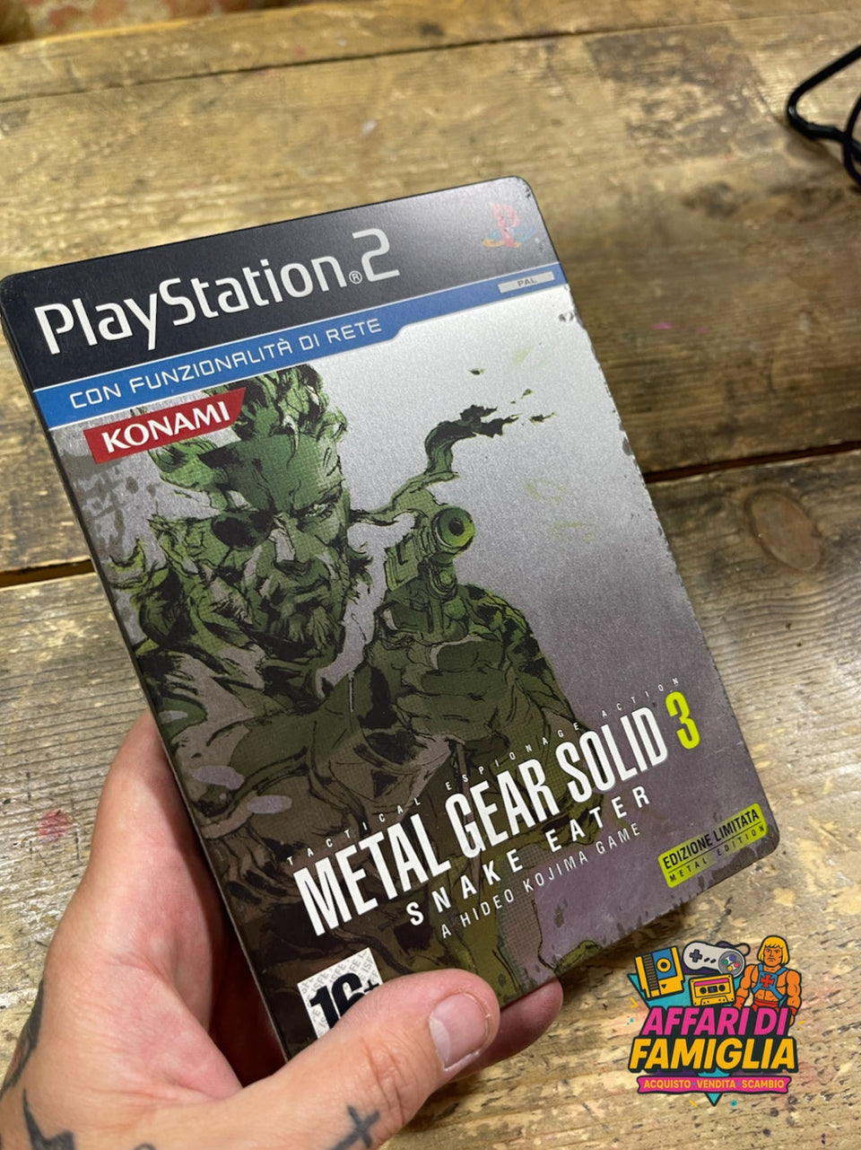 Metal Gear Solid 3: Snake Eater – Edizione Limitata Metal Edition (playstation 2 ps2 pal 2005)
