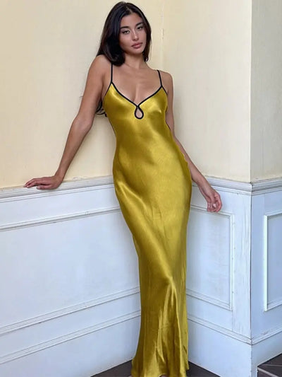 Abito clelia scolalto lungo donna MUST HAVE