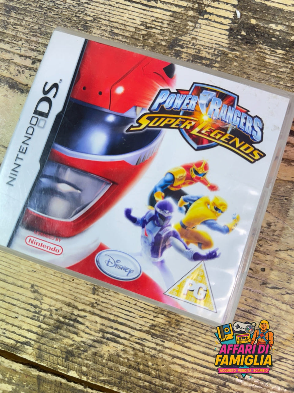 Gioco nintendo ds power rangers super legends