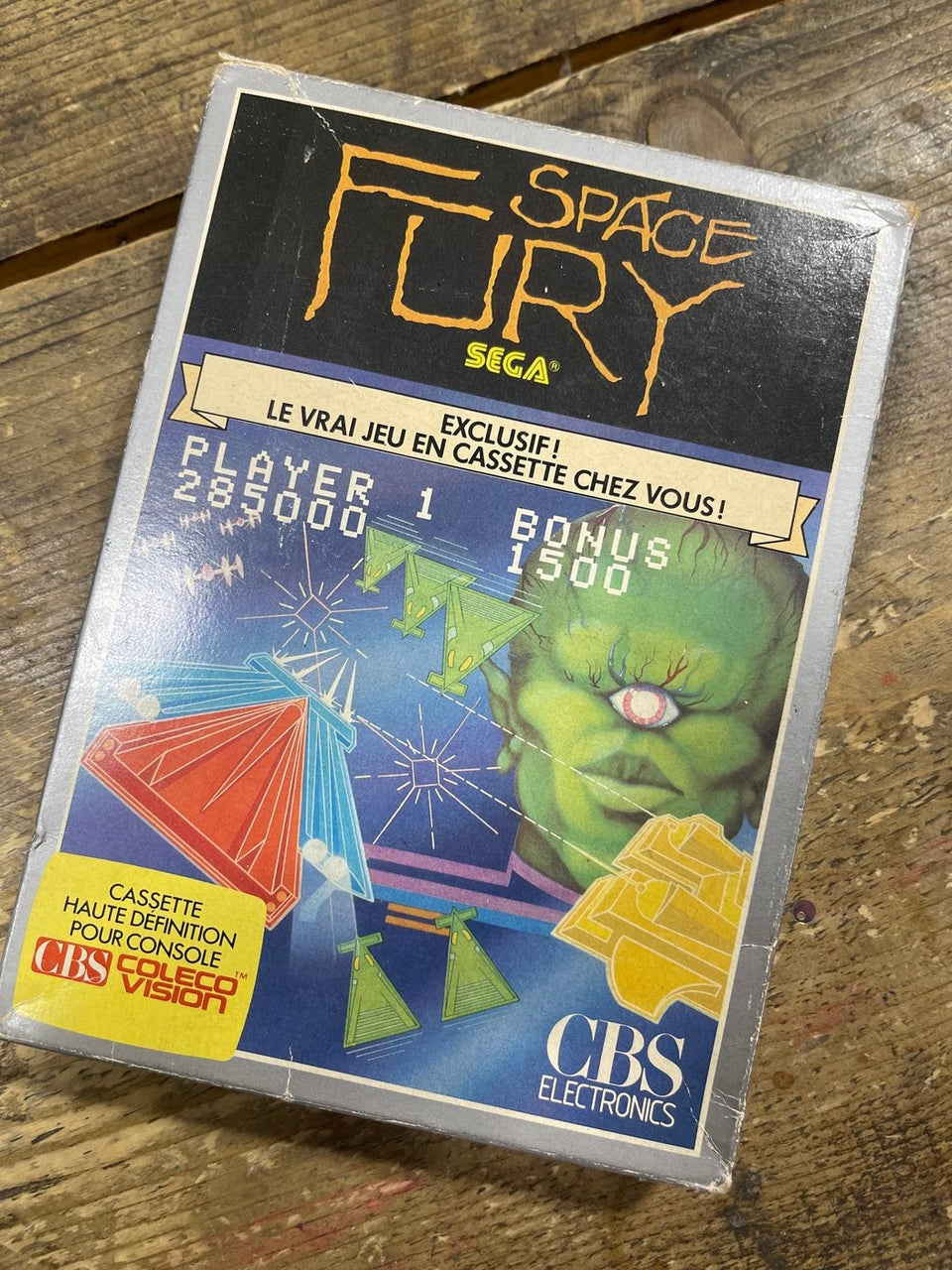Videogioco Colecovision sega Space Fury CIB