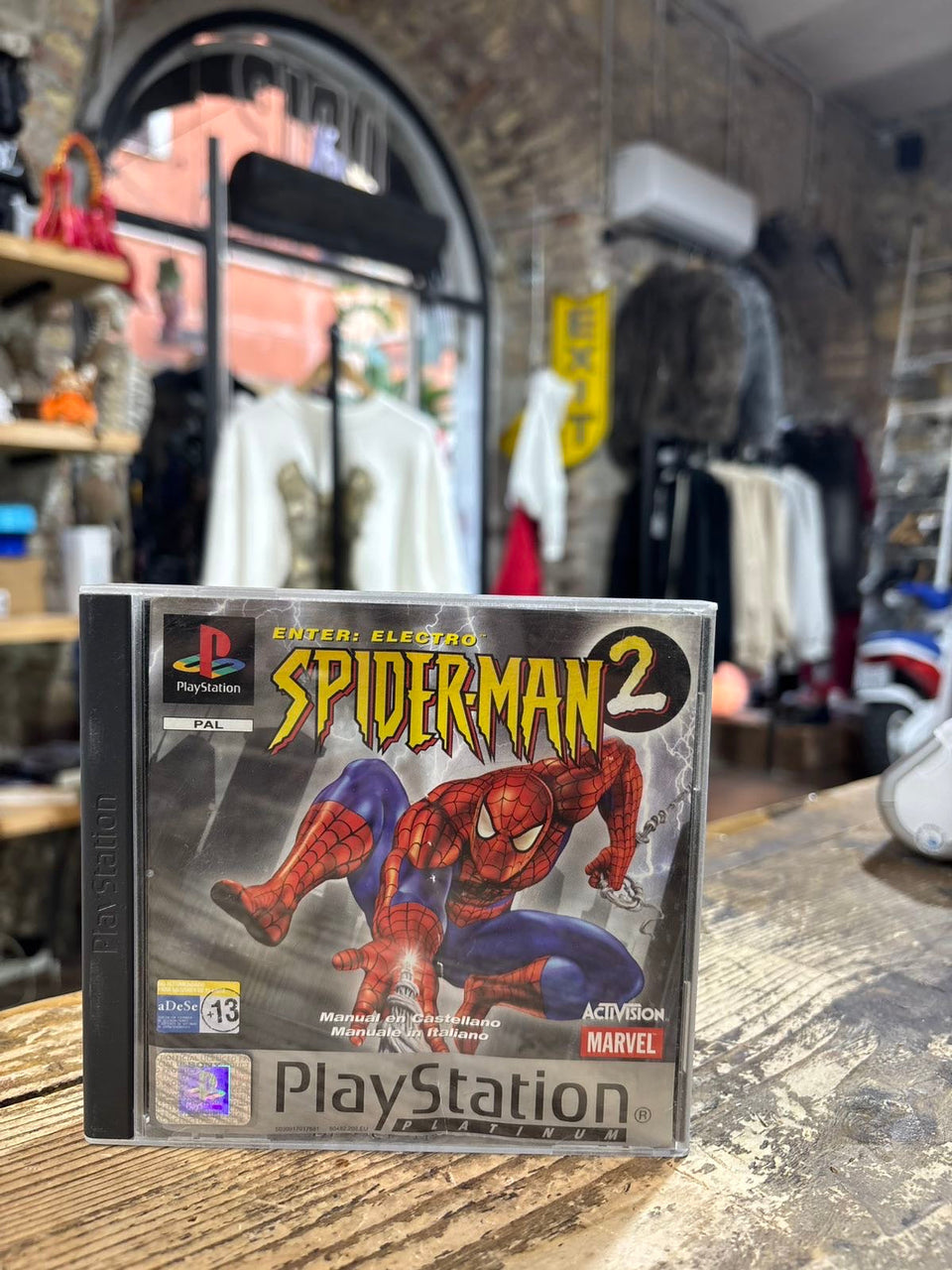 spider-man 2 enter: electro - playstation 1 ps1 pal