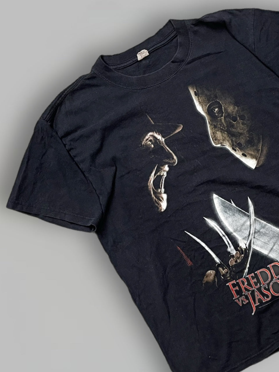 T shirt vintage Freddie vs Jason tg L