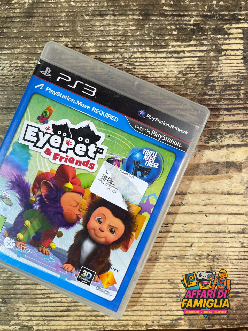 Eye pet and friends Playstation 3 ps3 pal