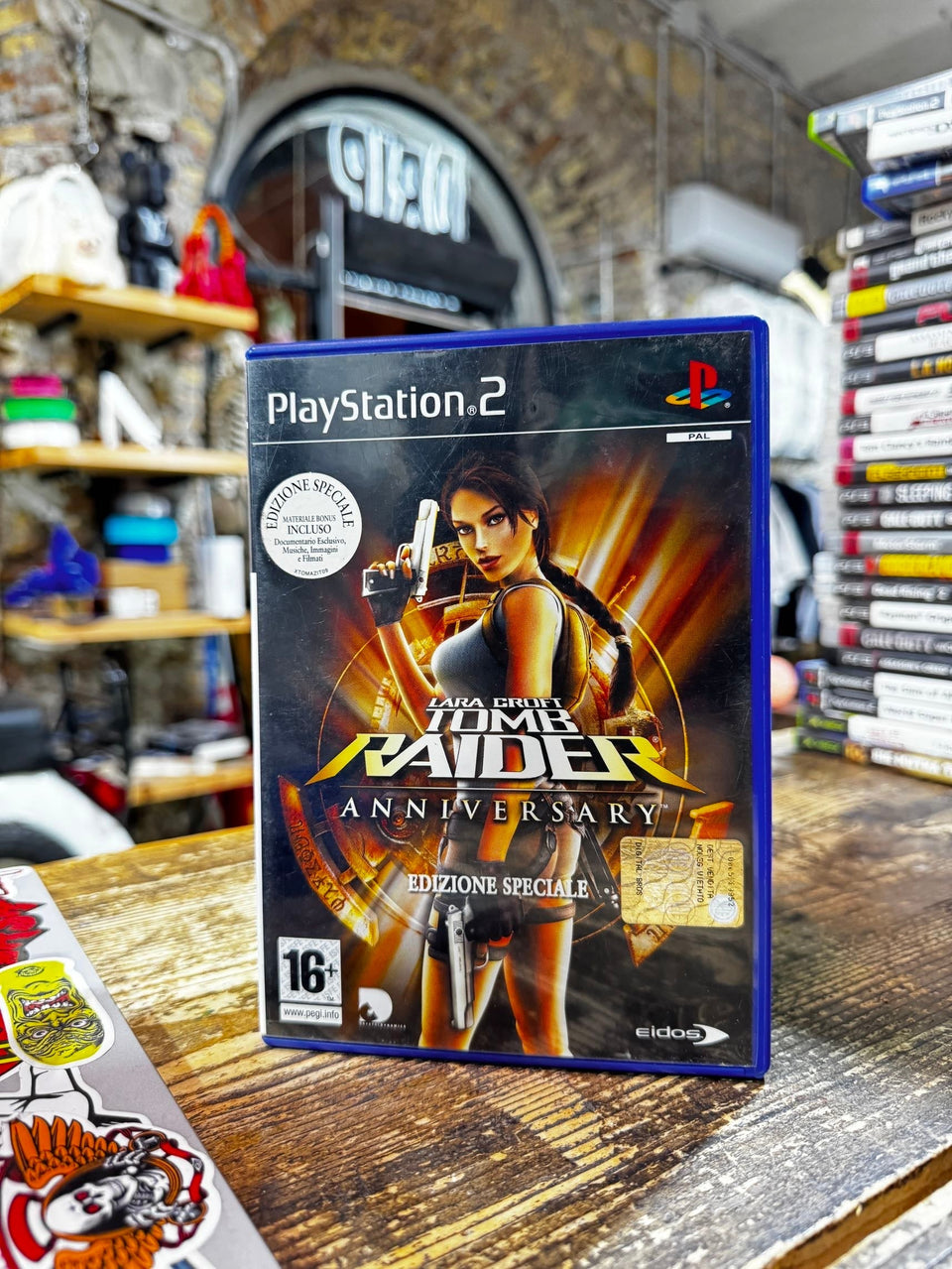 lara croft tomb raider: anniversary ps2 Playstation 2 pal cib