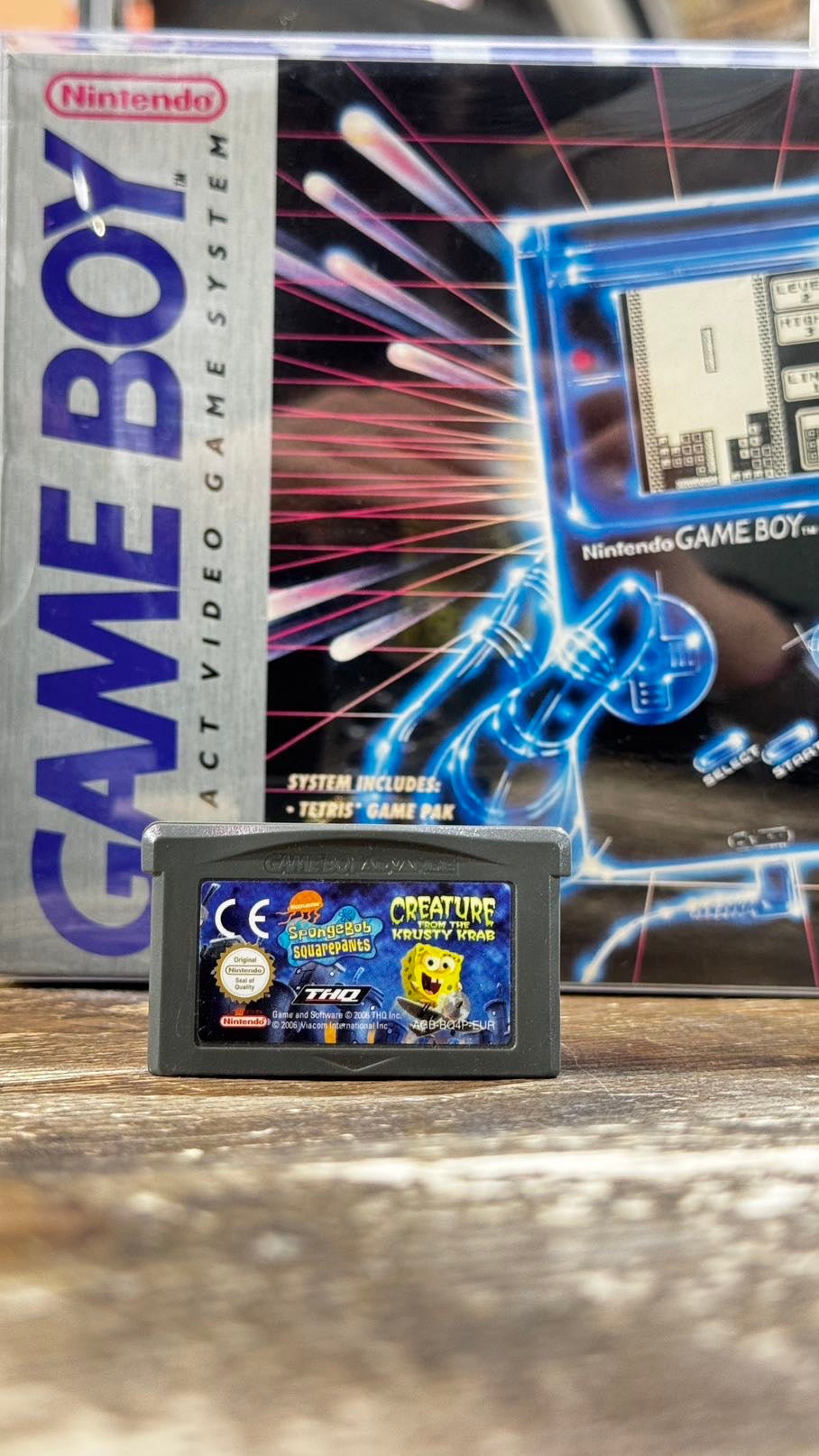 Spongebob creature from the krusty krab game boy advance gba loose