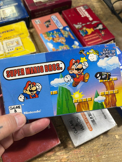 Game Watch Super Mario Bros nintendo Retrogame