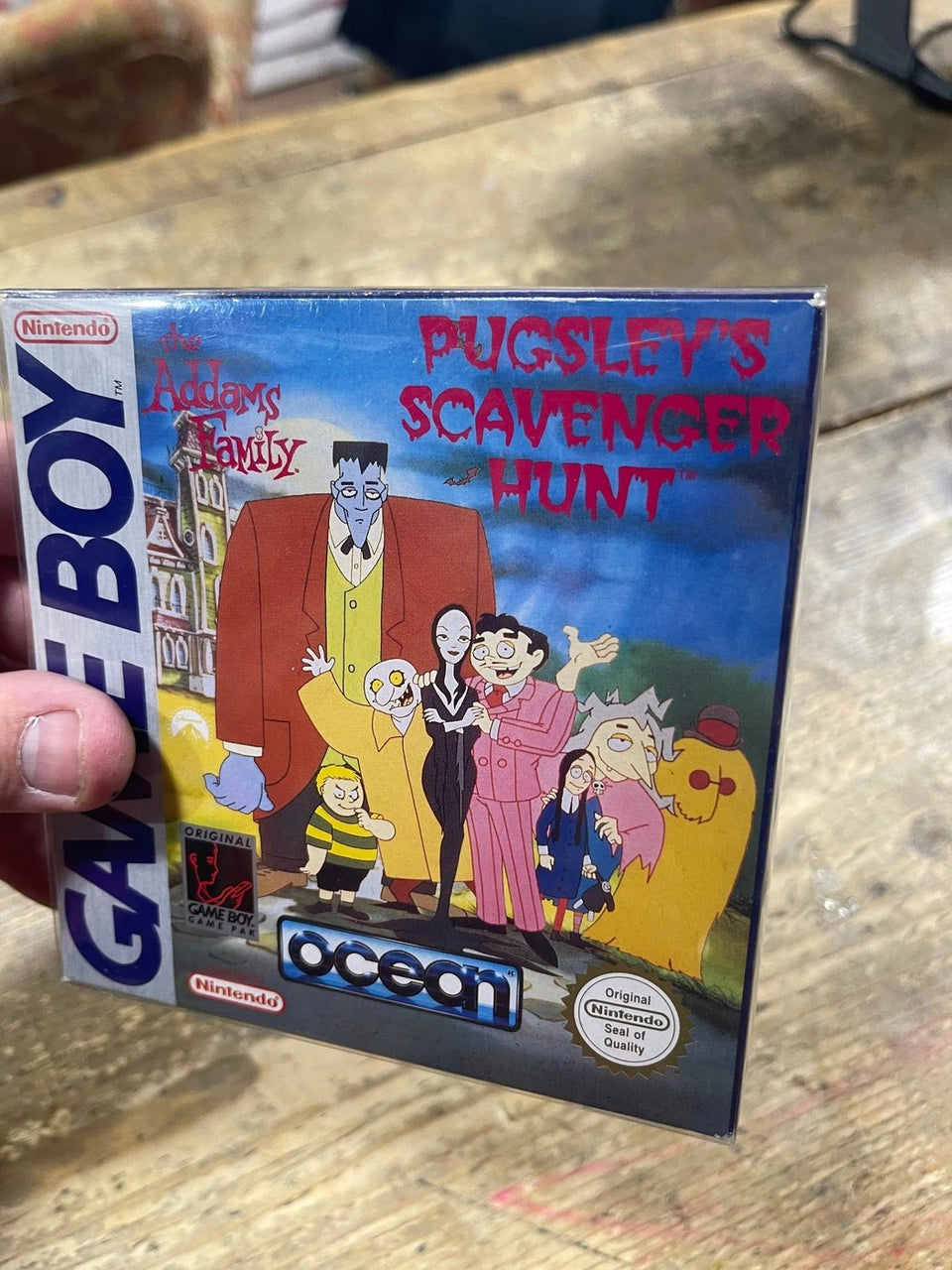 Gioco Game Boy The Addams Family Pugsley's Scavenger Hunt