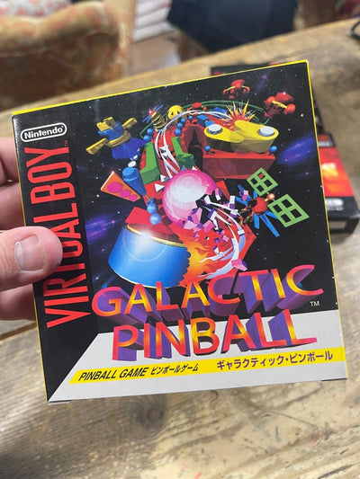 Gioco Virtual Boy Galactic pinball jap Retrogame