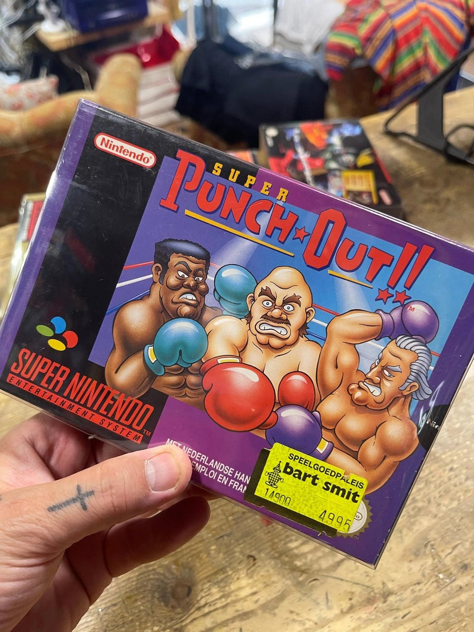Gioco super punch out Super Nintendo