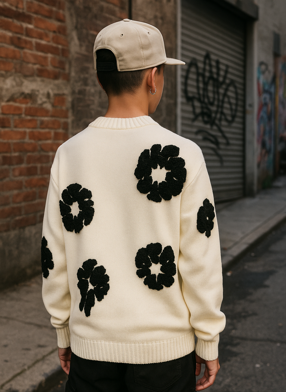 Maglioncino Pop Bianco