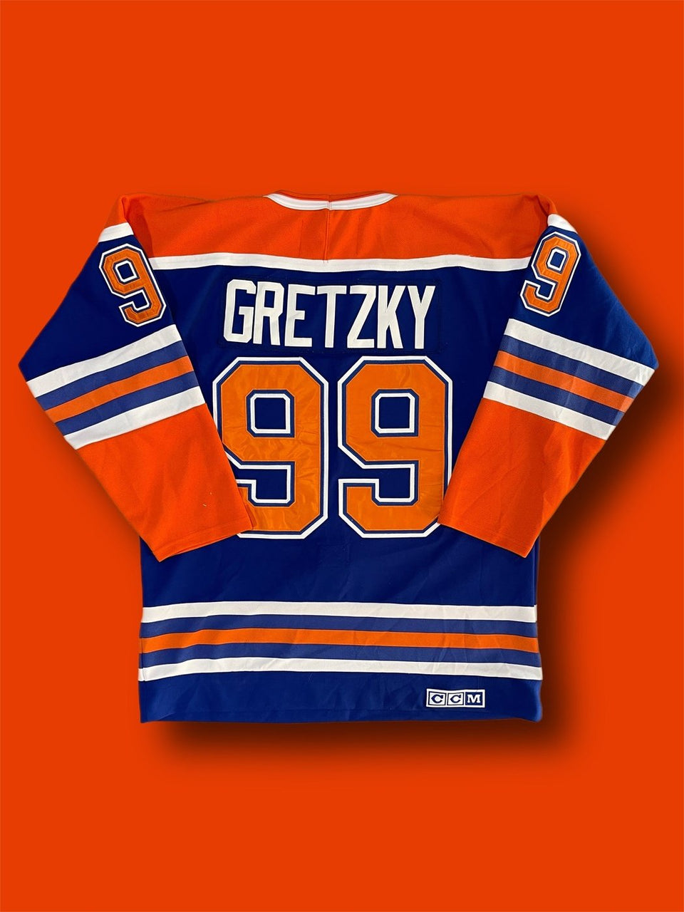 Maglia Hockey NHL Oilers vintage tg XXL