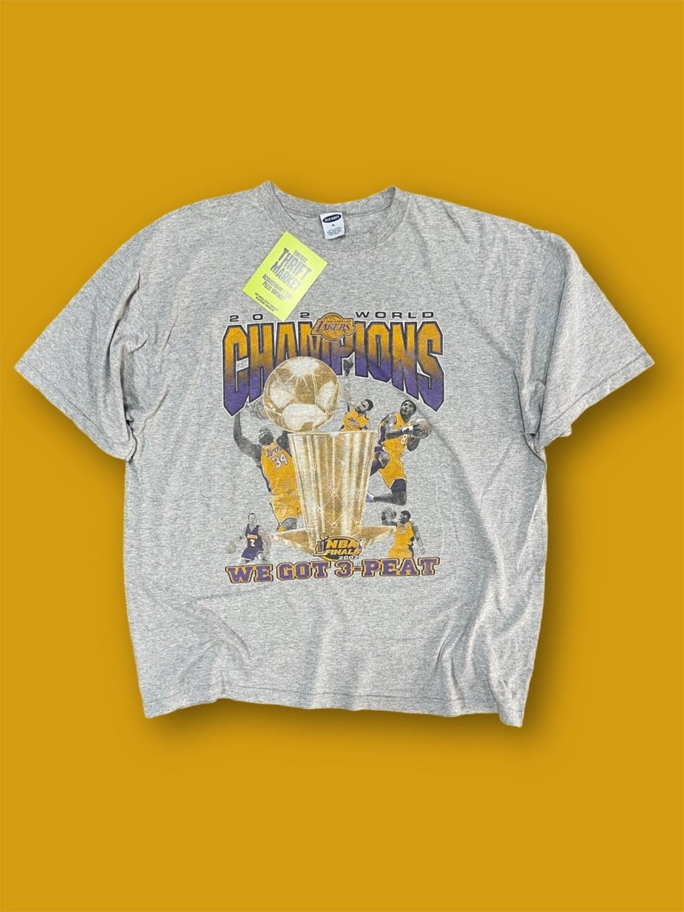 T-shirt NBA Lakers 2002 vintage tg XL