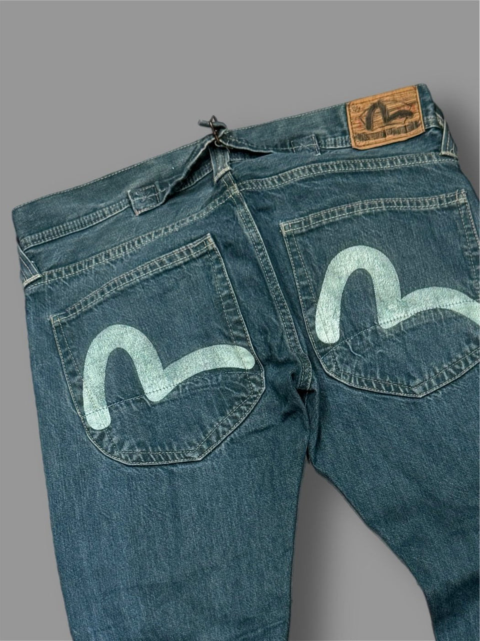 Pantalone Evisu Jeans vintage tg 46 ita