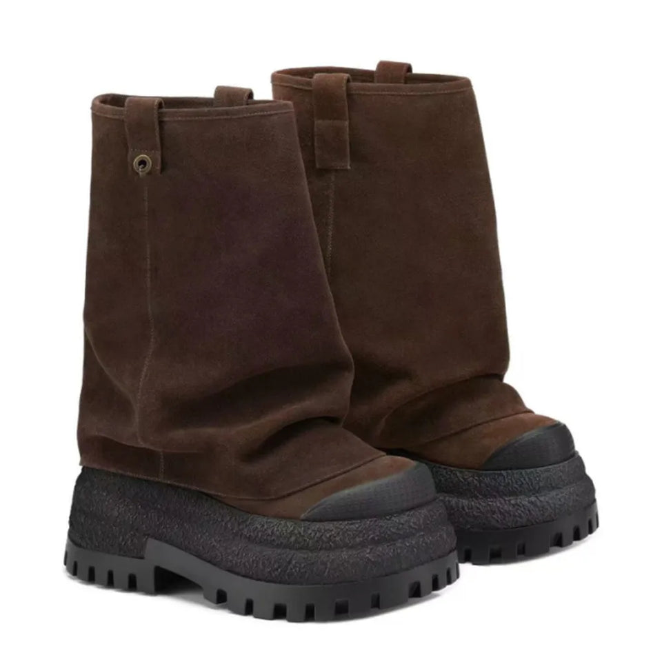 Stivaletto Platform Suede