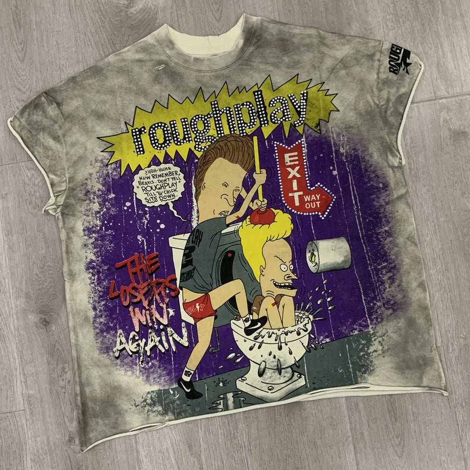 T-shirt oversize Stampa