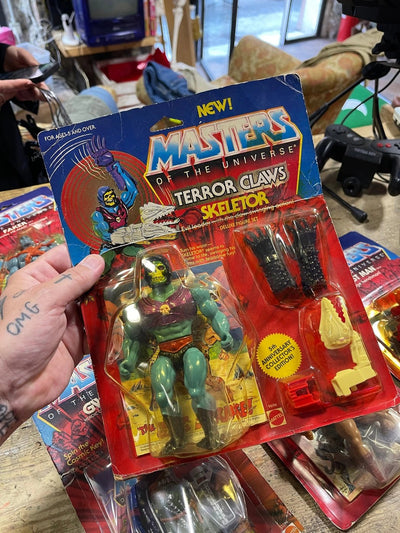 Skeletor terror claw Master of the univers motu Retrogame