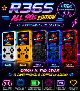 R36S Pro ARKOS CUSTOM  Doppio Chip RAM • Rockchip RK3326
