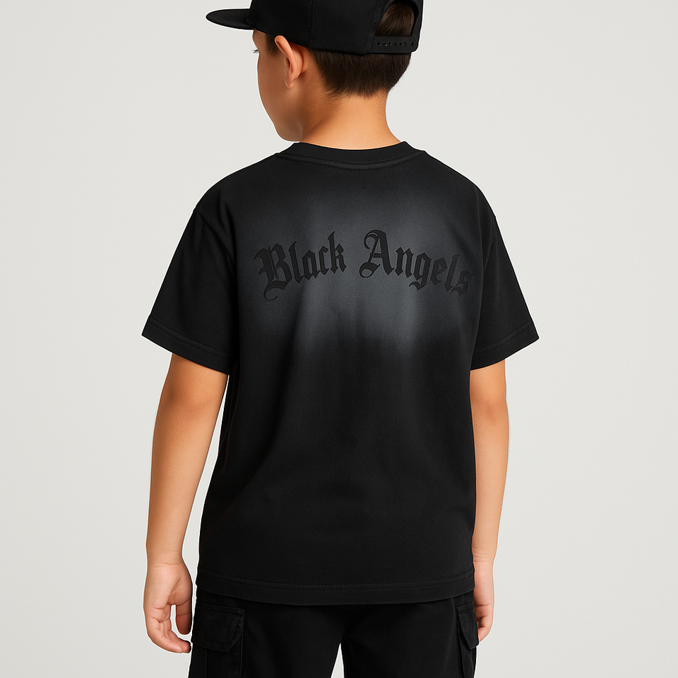 T-Shirt Black Angel Nera