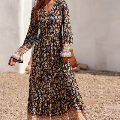 Fall New Fake Beach Long Bohemian Dress MUST HAVE