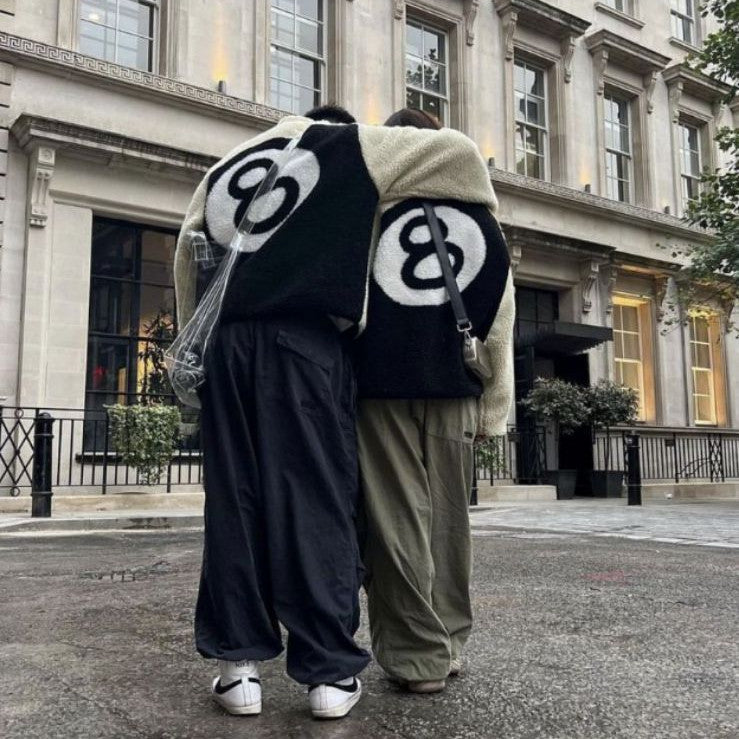 Casual Loose Two-sided Lamb Wool Jacket