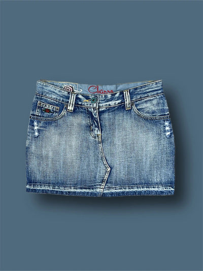 Minigonna jeans El Charro vintage tg 42 Thriftmarket
