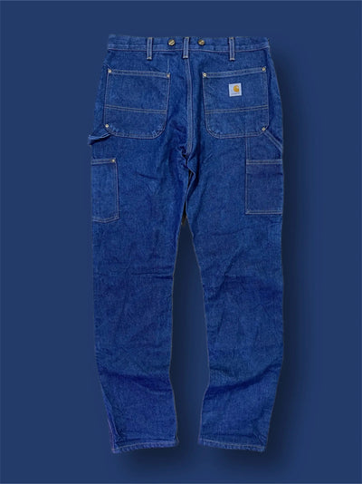 Pantalone jeans Carhartt vintage tg 34x34 blu Thriftmarket