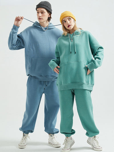 Completo tuta over hoodie fleece Kennie Hype