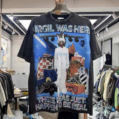 Tshirt vintage inspo unisex Virgil HYPE