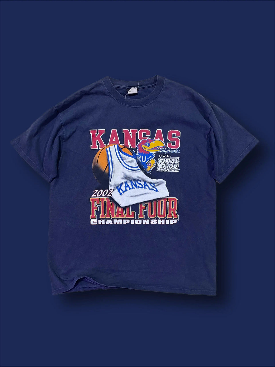 Camiseta NBA Kansas Final Four 2002 Vintage Talla XL
