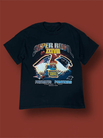 T-shirt Super Bowl 2004 vintage tg L Thriftmarket