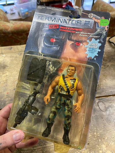 Thriftmarket Terminator 2  Melt down Kenner action figure Thriftmarket