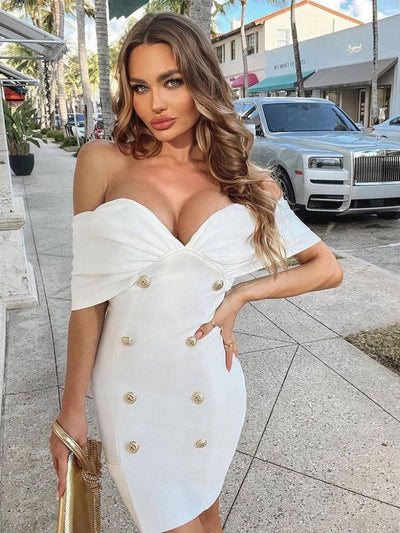 Abito Brunella White MUST HAVE