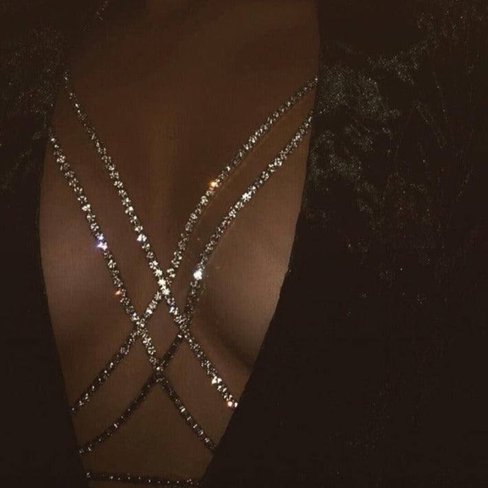 joya de cristal para el cuerpo