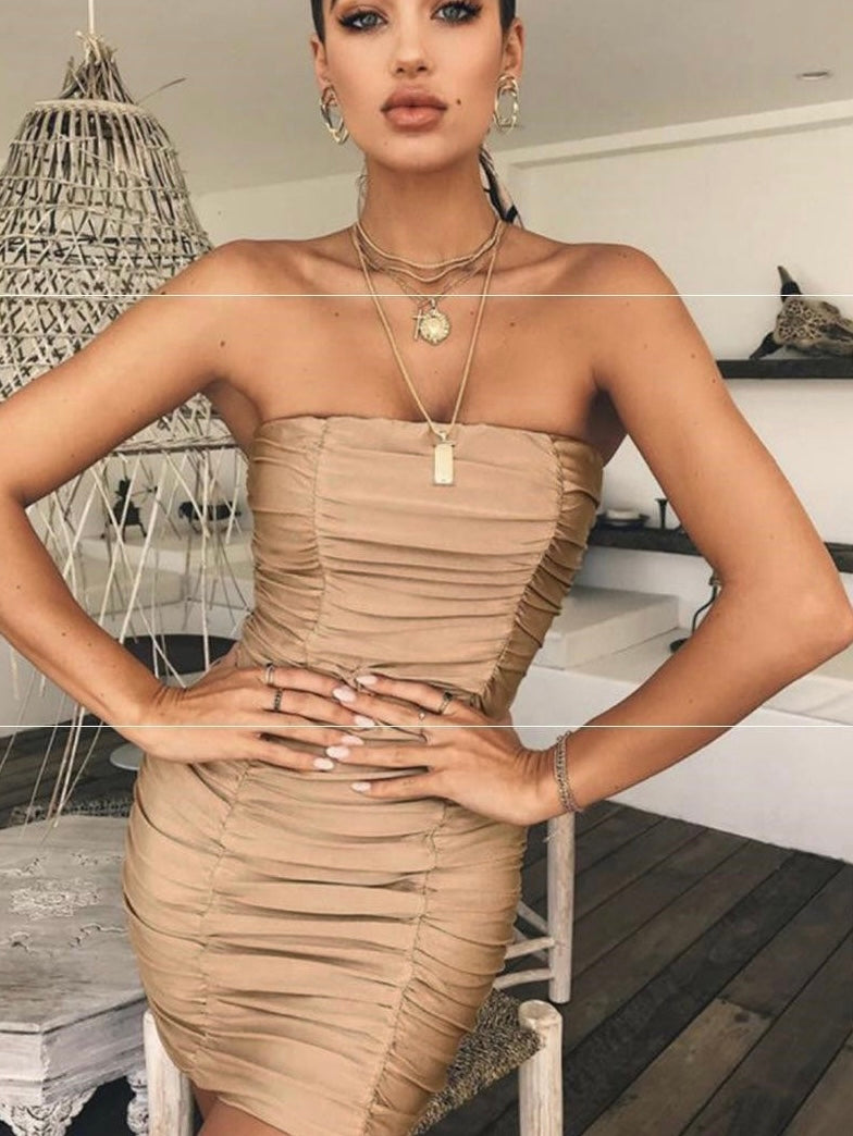 Vestido tubo mini mujer Frida